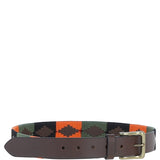 Ashwood Leather Multicolored Handmade Belt Orange: POF-25