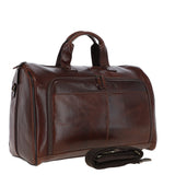 Ashwood Hi Veg Leather Flight-Cabin Weekend Holdall Tempo Brown :  8150