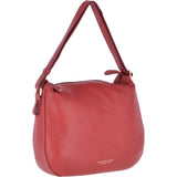 The Bridge Large Italian Hobo Bag Red Current/gold - 044395 79 2E NH