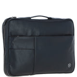 Leather Organizer with Laptop Compartment Black: 64546