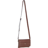 Ashwood Chic Leather Crossbody Bag 2 Tone Tan: 64741