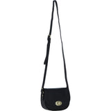 Ashwood Leather Vintage Crossbody Bag Black: M-90