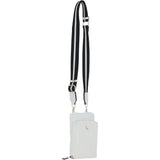 Ashwood Leather Luxury Crossbody Phone Bag Design-X White: X-31