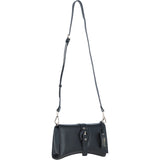 Ashwood Stylish Leather Crossbody Bag Black: 64179