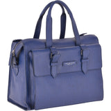 The Bridge Large  Italian Leather Large Work Bag French Blue/ruthenium : 70006 85 4Y NH