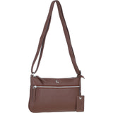 Ashwood Leather Crossbody Bag Cognac: Swansea