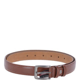 Mens Leather Chino Belt Tan: AB-32