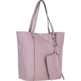 Ashwood Leather Shoulder Bag with Detachable Pouch Wood Rose: 64454