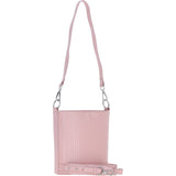 Elegant Crossbody Bucket Bag Pink: 63386