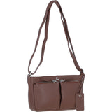 Ashwood Leather Crossbody Bag Cognac: Iverness