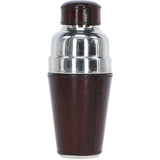 Ashwood Leather-Wrapped Stainless Steel French Cocktail Shaker Chestnut: LF-188