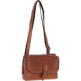 Ashwood Leather Shoulder x Crossbody Bag Tan: P-65