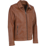 Ashwood Leather Brando Jacket Tan: AMJ-91