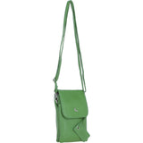 Ashwood Leather Smartphone Crossbody Bag Fern: York
