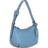 Ashwood Leather Shoulder Bag Denim: 64732