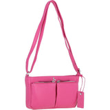 Ashwood Leather Crossbody Bag Hot Pink: Iverness