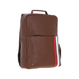 Gabicci Leather Backpack with Striped Front Detail Tan: GB-64954