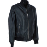 Ashwood Leather Bomber Jacket Black: Infinity Bomber