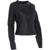 Womens Leather Jacket Brown: STYLE E