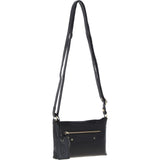 Ashwood Genuine Leather Crossbody Bag Black: G-15