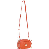 Ashwood Leather Compact Crossbody Bag with Adjustable Strap Orange: Y-53