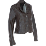 Ashwood Leather Short Blazer Jacket Navada : Awl 1676