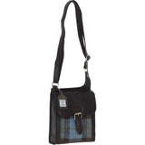 Ashwood Leather & Harris Tweed® Cloth Crossbody Bag Brown/Mcload: TW-24-01-BM