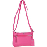 Ashwood Leather Crossbody Bag Hot Pink: Swansea