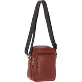 Ashwood Leather Men's Cross Body Bag Tan: PL-43