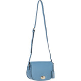 Ashwood Leather Crossbody Bag with Twist Lock Denim: 64787