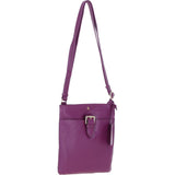 Ashwood Leather Smart Tab Cross Body Bag Raspberry: 63621/Tab