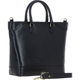 Ashwood Large Leather Shopper Bag Black: V-87