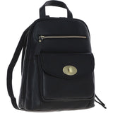 Exquisite Ashwood Leather Backpack Black: M-85