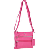 Ashwood Leather Crossbody Bag Hot Pink: Ayr
