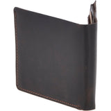 Leather Oily Hunter Wallet Brown : 1881