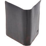 Leather Oily Hunter Wallet Brown : 1881