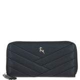 Ashwood Luxury Leather RFID-Protected Purse Black: 32049