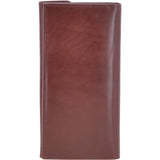 Vegetable Tanned Note, Coin & 8 Card Envelope Purse Chestnut : V-63
