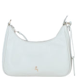 Ashwood Leather Ladies Shoulder X Crossbody Bag Ice Grey: 64397