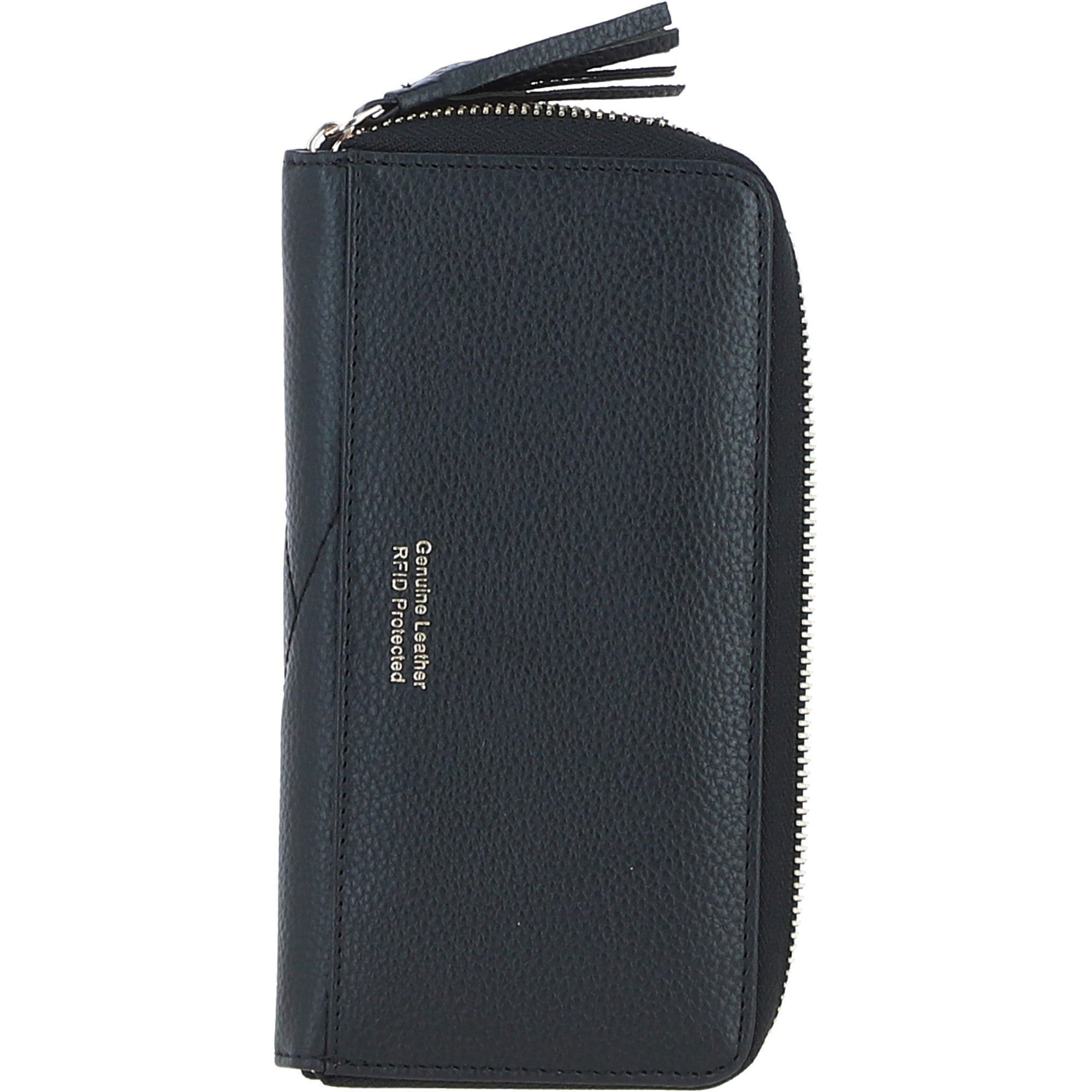 Ashwood Luxury Leather RFID-Protected Purse Black: 32049