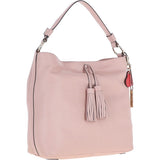Ashwood Womens Leather Hobo Bag Peach Whip: J-10