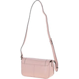 Ashwood Ladies Small Flap Over Leather Shoulder Bag Peach Whip: J-15