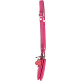 Ashwood Ladies Two Sections Leather Shoulder Bag Raspberry: J-18