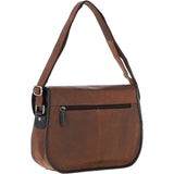 Ashwood Leather Saddle Bag Oily Brown: Jackson