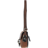 Ashwood Leather Small Saddle Bag Oily Brown: Jill