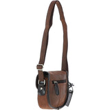 Ashwood Leather Small Saddle Bag Oily Brown: Jill