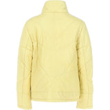 Women's Leather Jacket Yellow: Josie