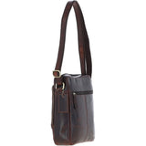 Ashwood Leather Travel Flight Bag Brown: K-42