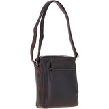 Ashwood Leather Travel Flight Bag Brown: K-42