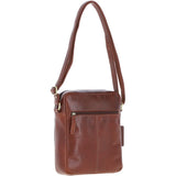 Ashwood Leather Travel Flight Bag Chestnut: K-42